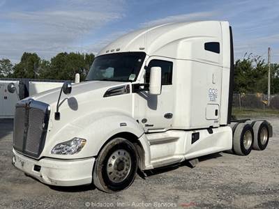 2019 Kenworth T680 T/A Sleeper Semi Truck Tractor Cummins Diesel A/T bidadoo