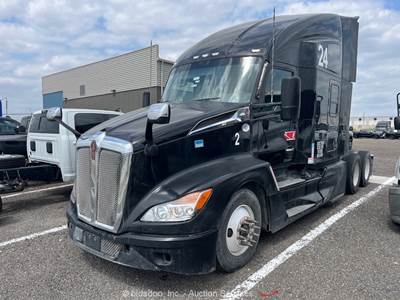 2022 Kenworth T680 T/A High Roof Sleeper Tractor Truck Cummins bidadoo -Repair