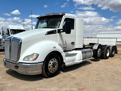 2018 Kenworth T680 Tri/A Semi Truck 5th Wheel Tractor Cummins 18 Speed bidadoo