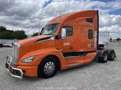 2022 Kenworth T680 T/A High Roof Sleeper Truck Tractor Cummins X15 A/T bidadoo