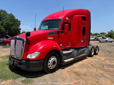 2019 Kenworth T680 T/A High Roof Sleeper Truck Tractor Cummins X15 A/T bidadoo