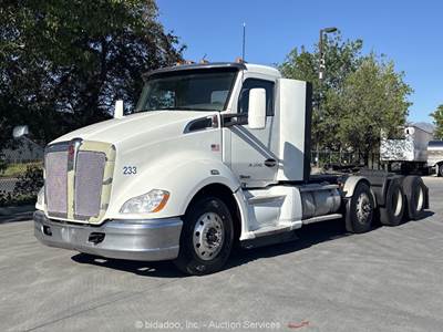 2018 Kenworth T680 Tri/A Day Cab Semi Truck Tractor Cummins 450 HP M/T bidadoo