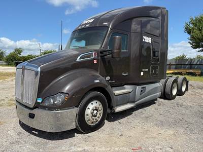 2015 Kenworth T680 T/A High Roof Sleeper Truck Tractor Paccar MX-13 M/T bidadoo