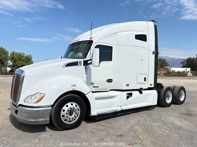 2018 Kenworth T680 T/A High Roof Semi Sleeper Truck Tractor Cummins A/T bidadoo