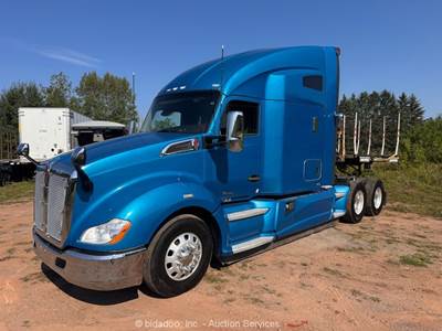 2021 Kenworth T680 T/A High Roof Sleeper Truck Tractor Paccar MX-13 A/T bidadoo