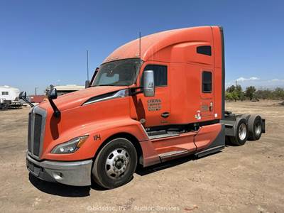 2024 Kenworth T680 High Roof Sleeper Semi Truck Tractor Cummins X15 A/T bidadoo