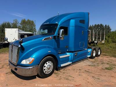 2021 Kenworth T680 T/A High Roof Sleeper Truck Tractor Paccar MX-13 A/T bidadoo
