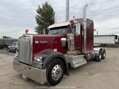 2012 Kenworth W-900 High Rise Sleeper Heavy Duty Truck Tractor Transport bidadoo