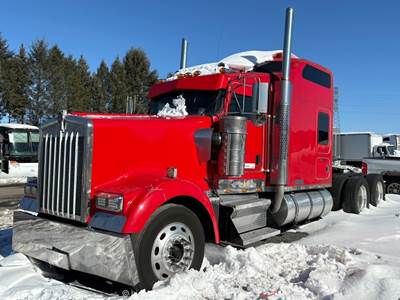 2003 Kenworth W900 T/A Sleeper Semi Truck Tractor ISX Diesel M/T -Parts/Repair