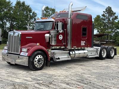 2020 Kenworth W-900 T/A Sleeper Truck Tractor Cummins X15 APU Eaton bidadoo