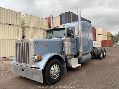 2000 Peterbilt 379 T/A Sleeper Semi Truck Tractor Detroit Diesel A/C A/R bidadoo
