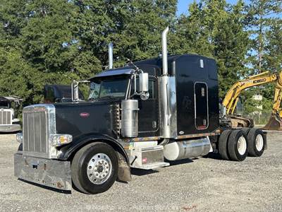 2007 Peterbilt 379 T/A Sleeper Semi Truck Tractor Caterpillar 14.6L PTO bidadoo