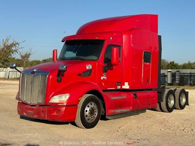2019 Peterbilt 579 T/A High-Roof Sleeper Truck Tractor Cummins X15 M/T bidadoo