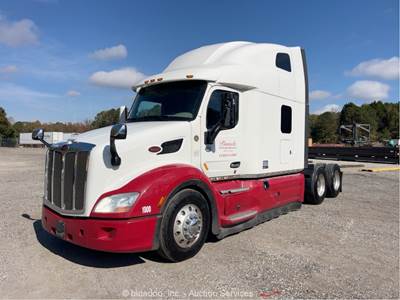 2020 Peterbilt 579 T/A Semi Truck 5th Wheel Tractor Sleeper Cab MX13 AT bidadoo