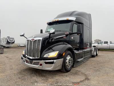 2022 Peterbilt 579 High Roof Semi Sleeper Truck Tractor Cummins A/T bidadoo