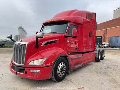 2023 Peterbilt 579 T/A High Roof Sleeper Truck Tractor Cummins X15 A/T bidadoo