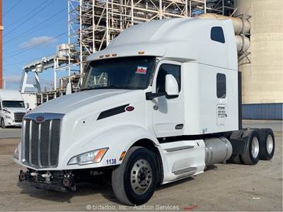 2022 Peterbilt 579 T/A High Roof Sleeper Truck Tractor Cummins bidadoo -Repair