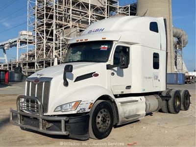 2022 Peterbilt 579 T/A High Roof Sleeper Truck Tractor Cummins X15 A/T bidadoo