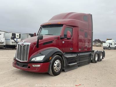 2022 Peterbilt 579 T/A High Roof Sleeper Semi Truck Tractor Paccar A/T bidadoo