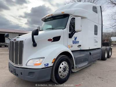 2021 Peterbilt 579 T/A Sleeper Semi Truck Tractor MX13 Diesel A/T A/R bidadoo