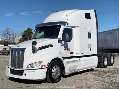 2023 Peterbilt 579 T/A Sleeper Semi Truck Tractor MX-13 Paccar A/T APU bidadoo