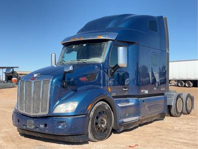 2020 Peterbilt 579 T/A High Roof Sleeper Truck Tractor Paccar MX-13 APU bidadoo