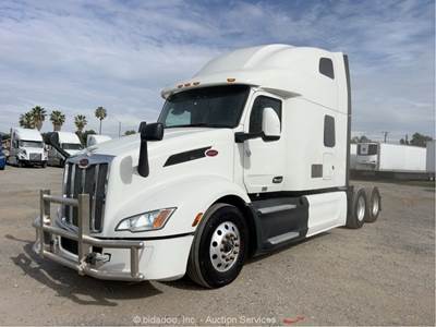 2023 Peterbilt 579 T/A Sleeper Semi Truck Tractor Cummins X15 500 A/T bidadoo