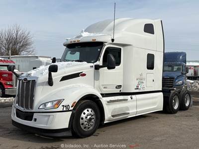 2023 Peterbilt 579 T/A Sleeper Semi Truck Tractor Paccar MX-13 A/T bidadoo