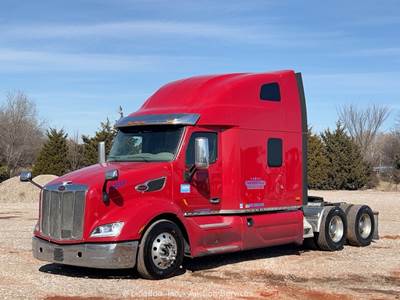 2019 Peterbilt 579 T/A Sleeper Truck Tractor Cummins X15 400ST APU A/T bidadoo