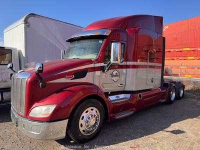 2019 Peterbilt 579 T/A Sleeper Cab Semi Truck Tractor Paccar A/T bidadoo -Repair