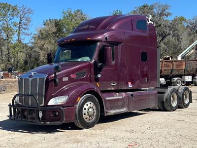 2020 Peterbilt 579 T/A High Roof Sleeper Truck Tractor Paccar MX-13 A/T bidadoo