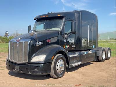 2019 Peterbilt 579 T/A High Roof Sleeper Truck Tractor Paccar MX-13 A/T bidadoo