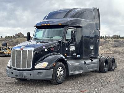 2021 Peterbilt 579 T/A High Roof Sleeper Truck Tractor Cummins X15 A/T bidadoo