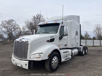 2019 Peterbilt 579 T/A High Roof Sleeper Cab Tractor Truck Paccar A/T bidadoo