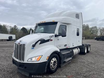 2024 Peterbilt 579 T/A Sleeper Truck Tractor Paccar MX-13 Automatic bidadoo