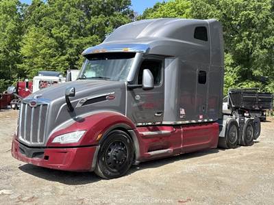 2022 Peterbilt 579 T/A Sleeper Truck Tractor Cummins X15 Semi Automatic bidadoo