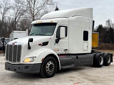 2019 Peterbilt 579 T/A Sleeper Truck Tractor Paccar A/T Diesel Semi bidadoo