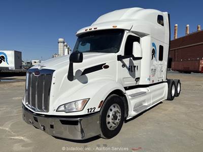 2023 Peterbilt 579 T/A Sleeper Semi Truck Diesel Tractor A/T Cummins bidadoo