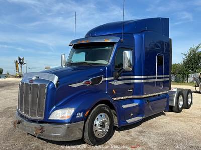 2020 Peterbilt 579 T/A High-Roof Sleeper Truck Tractor APU Cummins X15 bidadoo