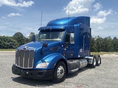 2018 Peterbilt 579 T/A Sleeper Truck Tractor Paccar Eaton Fuller Semi bidadoo