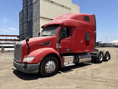 2019 Peterbilt 579 T/A Sleeper Semi Truck 5th Wheel Tractor PACCAR A/T bidadoo