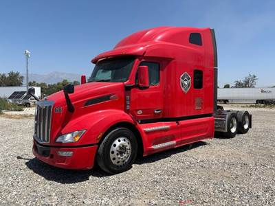 2023 Peterbilt 579 T/A High Roof Semi Sleeper Truck Tractor 12.9L A/T bidadoo