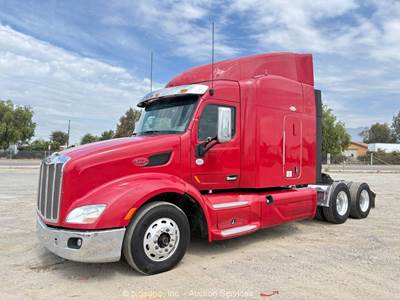 2016 Peterbilt 579 T/A High Roof Semi Sleeper Truck Tractor M/T bidadoo -Repair