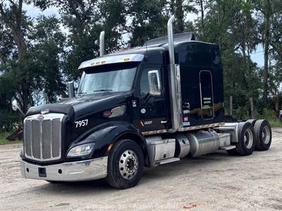 2016 Peterbilt 579 T/A Sleeper Semi Truck Tractor Cummins APU bidadoo -Repair