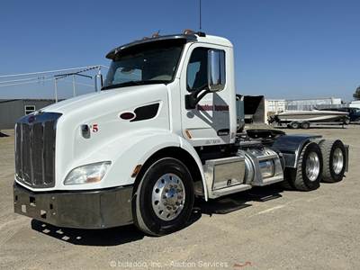 2018 Peterbilt 579 T/A Day Cab Semi Truck Tractor Paccar MX-13 A/T bidadoo