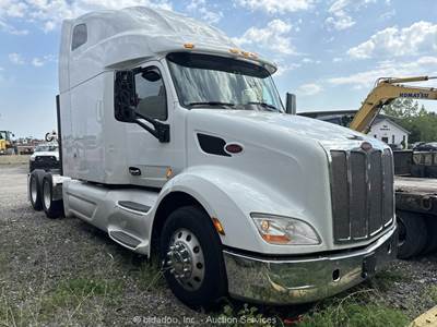 2019 Peterbilt 579 T/A High Roof Sleeper Truck Tractor Paccar 13-Speed bidadoo