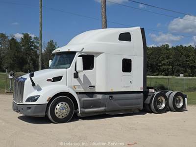 2020 Peterbilt 579 T/A Sleeper Semi Truck Tractor A/T Paccar bidadoo -Repair