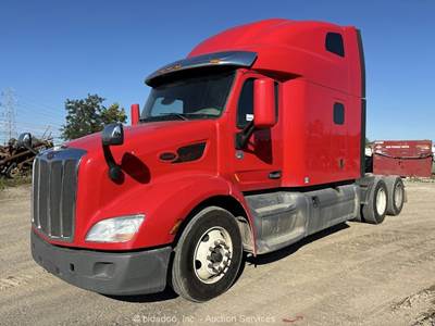 2020 Peterbilt 579 T/A Sleeper Semi Truck Tractor Paccar MX13 A/T Diesel bidadoo