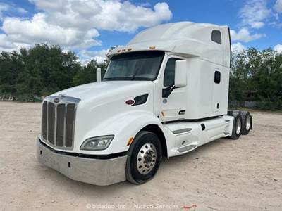 2022 Peterbilt 579 T/A Sleeper Semi Truck Tractor Cummins X15 450ST A/T bidadoo