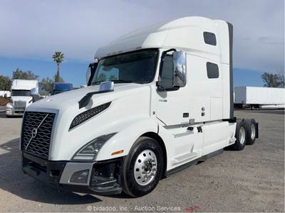 2022 Volvo VNL T/A High Roof Sleeper Semi Truck Tractor D13 Automatic bidadoo